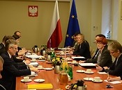 Meeting of the Minister of Family with the Vice-President of the European Commission